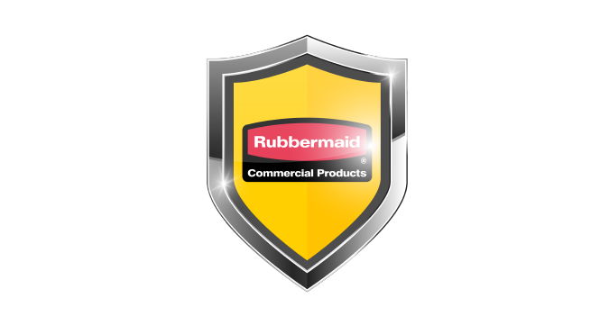 Rubbermaid shield graphic