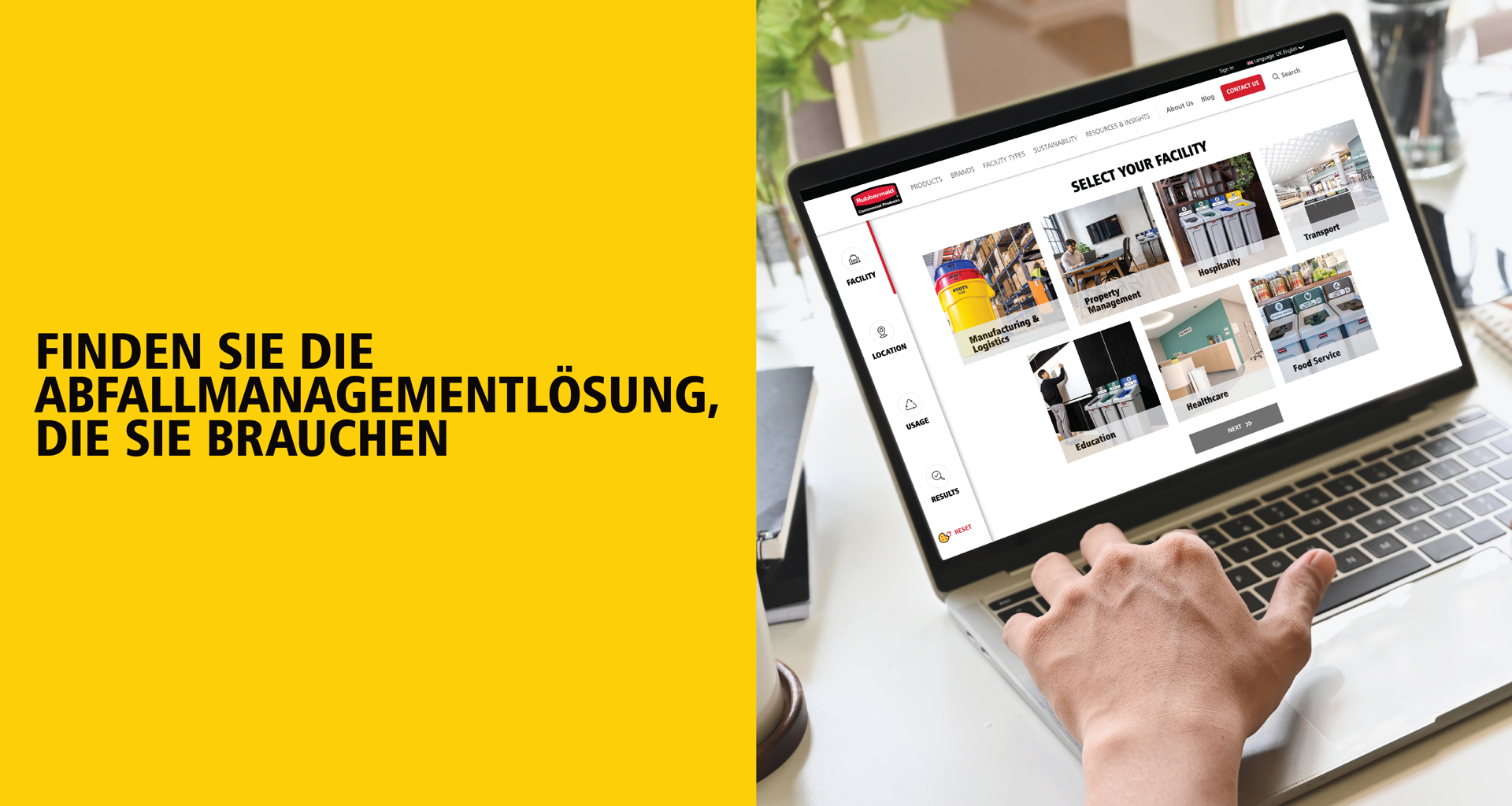 Homepage Banner Translations GERMAN